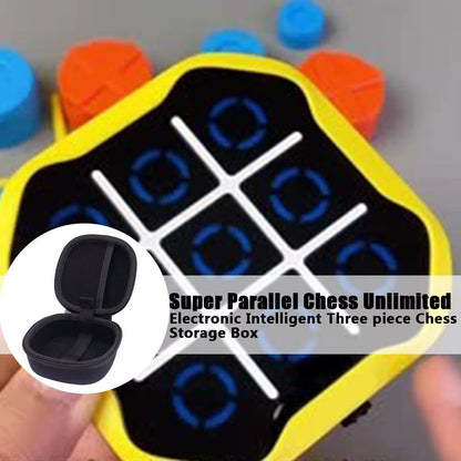 For Giiker Tic Tac Toe Bolt Game 3-In-1 Handheld Puzzle Game Console Storage Bag EVA Electronic Storage Bag Protect Accessories