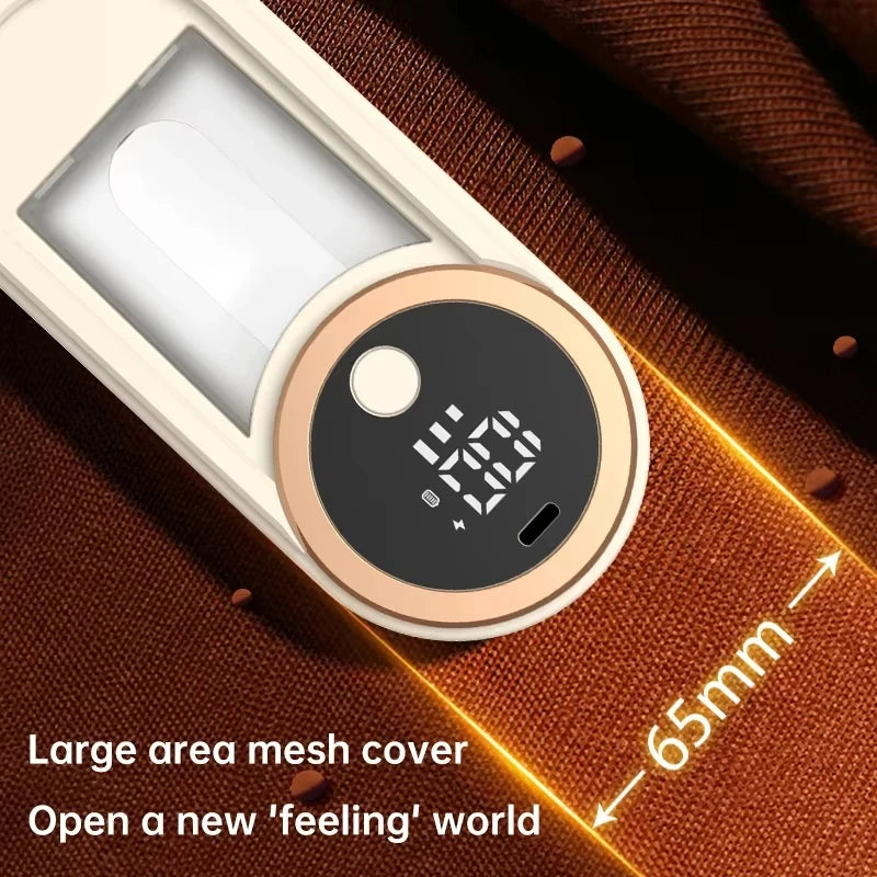 Lint Remover for Clothing Portable Electric Fuzz Pellet Remover LED Display Rechargeable for Clothes Fabric Shaver Fluff Remover