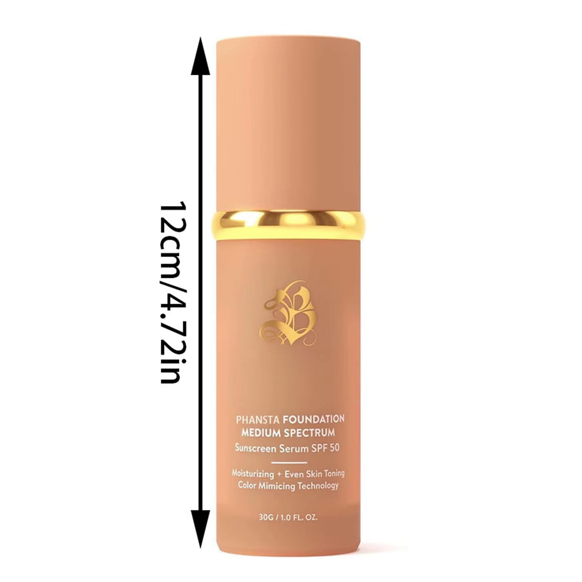 New Biomimic Foundation 4 in 1 Spectrums 4 in 1 Biomimic Light Spectrums Foundation with Spf50+ Longwearing